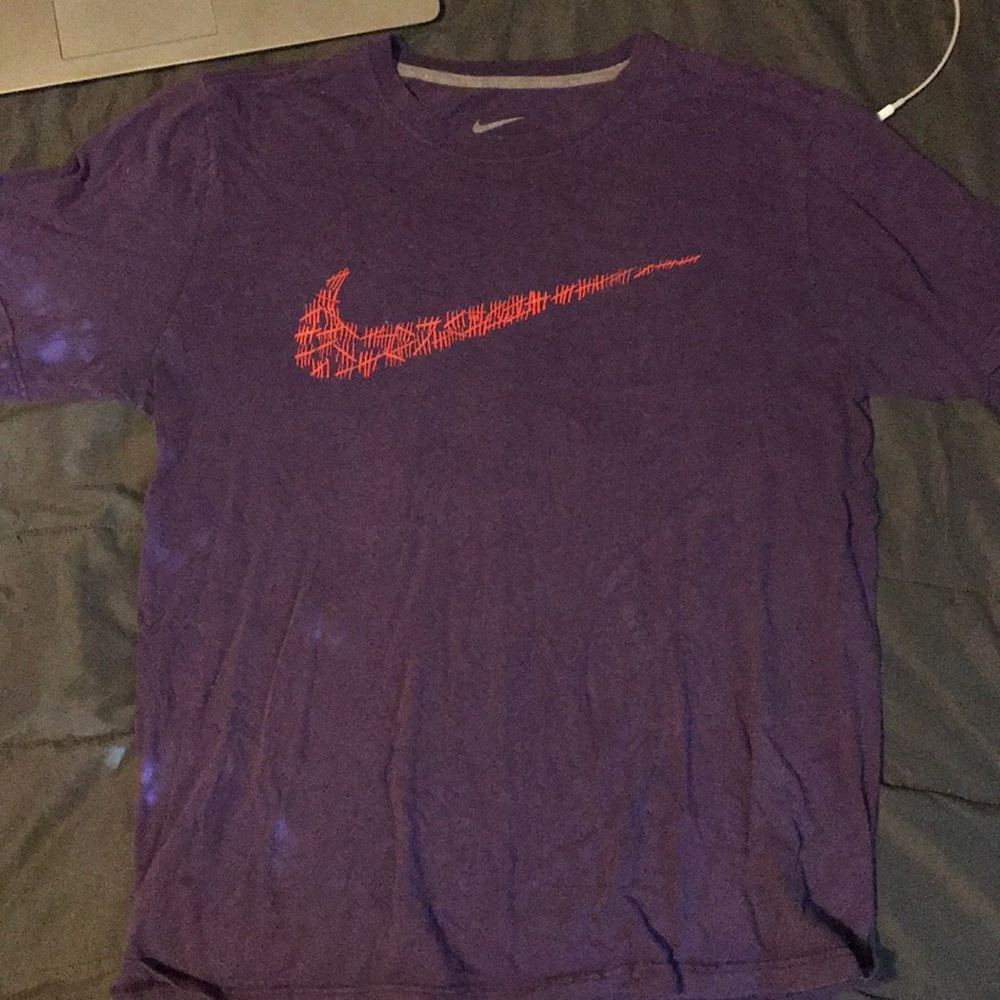 Nike T-Shirt with hash’s as the swoosh
